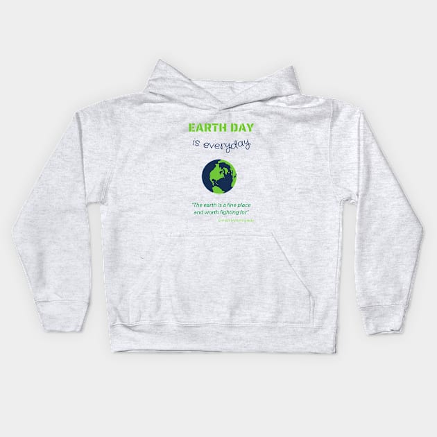 Earth Day Kids Hoodie by GOT A FEELING